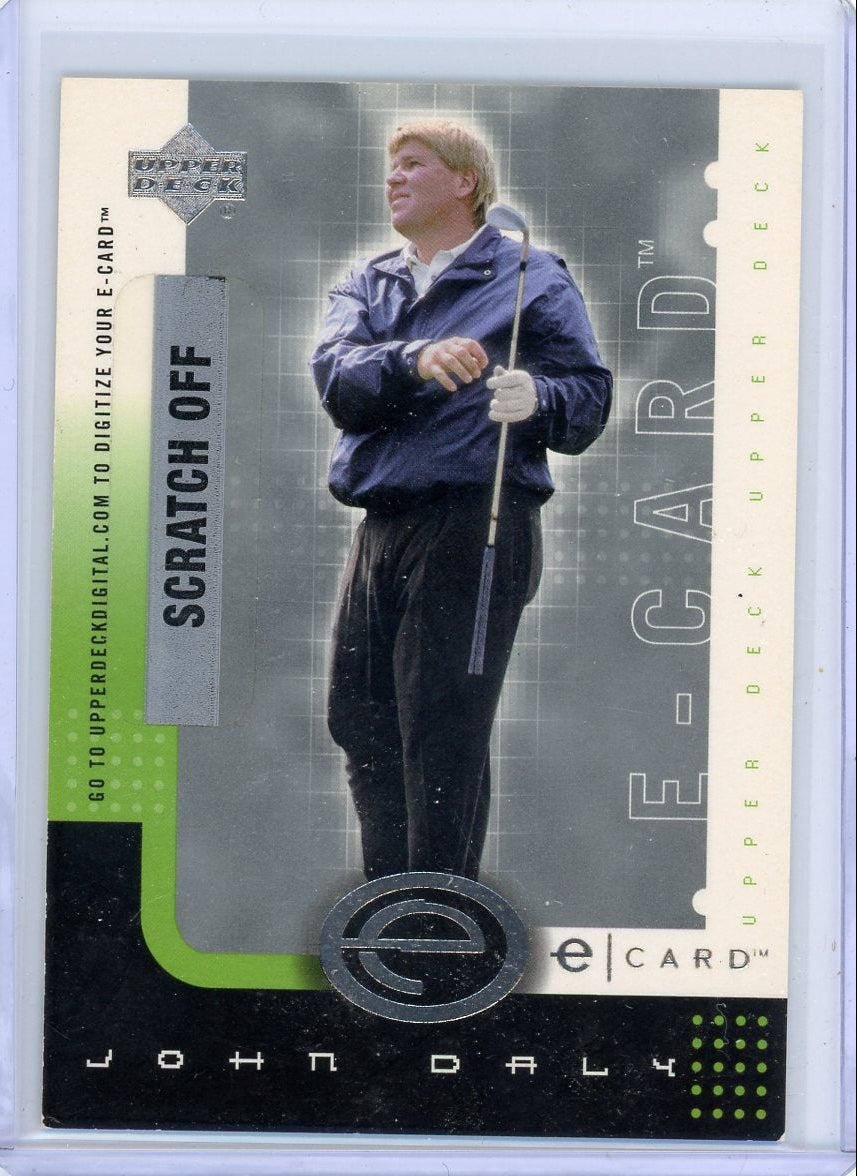 John Daly 2001 Upper Deck E-Card w/ Scratch Off Peel