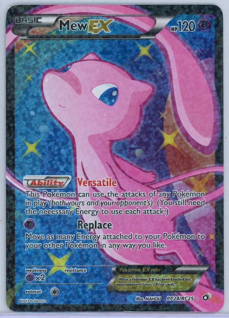Mew ex Pokémon Radiant Collection #RC24/RC25 LP