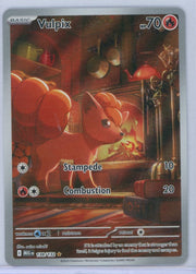 Vulpix Pokémon Mega Evolution Illustration Rare #138/132