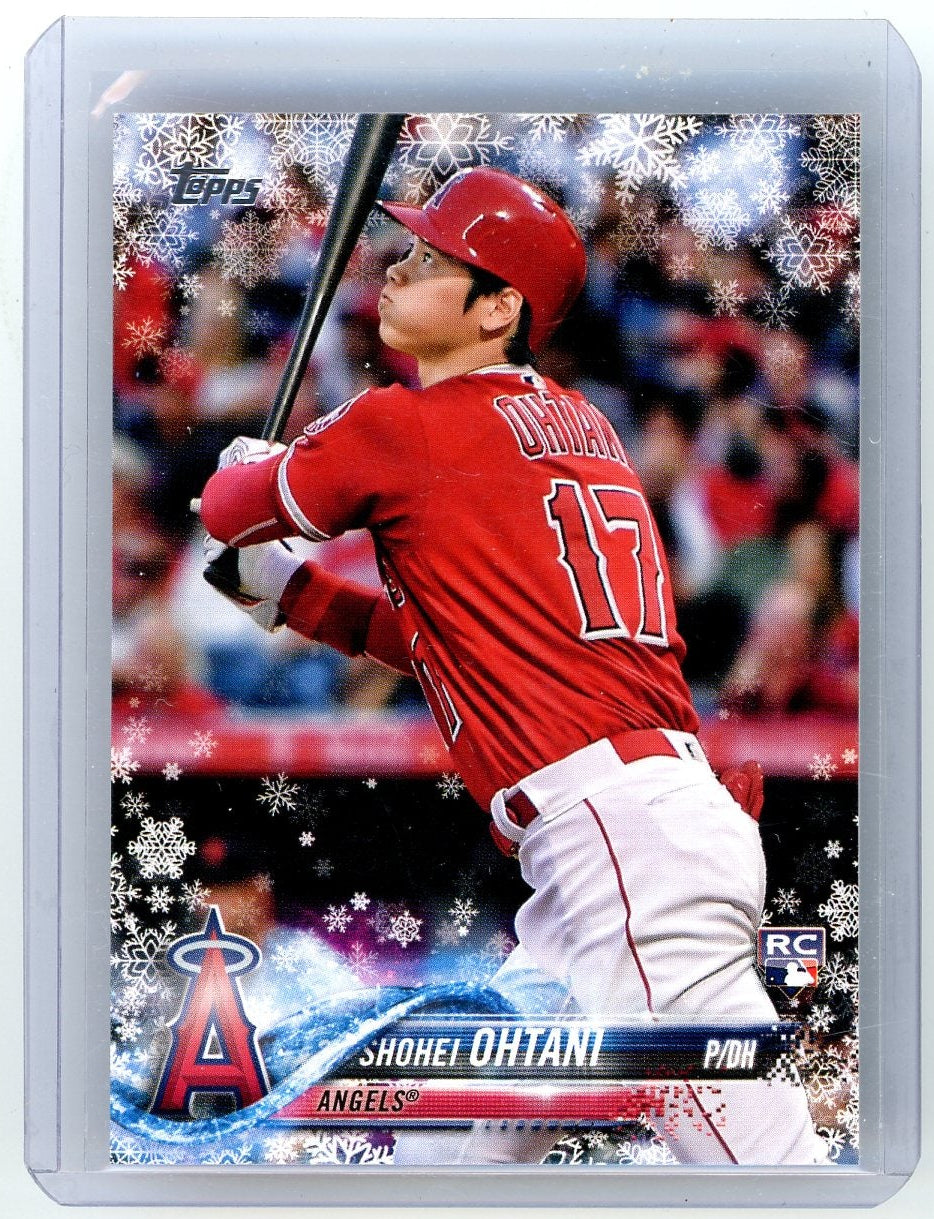 Shohei Ohtani 2018 Topps Holiday Mega Box RC