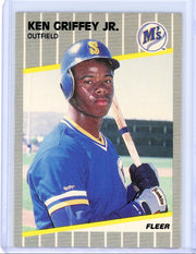 Ken Griffey Jr. 1989 Fleer rookie card #548