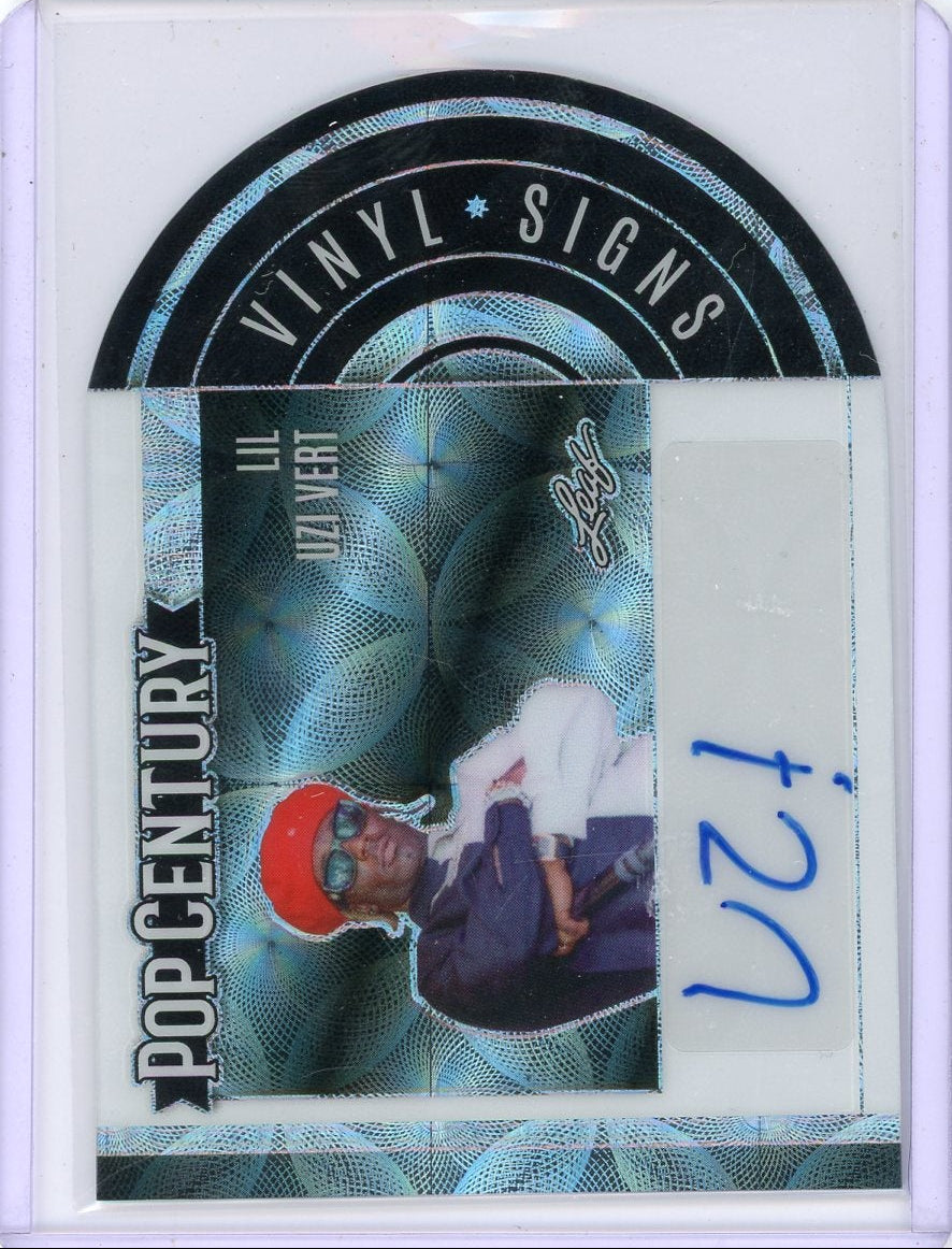 Lil Uzi Vert 2024 Leaf Pop Century Vinyl Signs autograph #'d 12/15