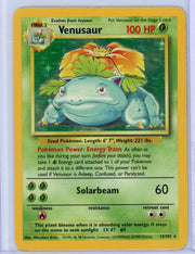 Venusaur Pokémon Base Set Holo #15/102