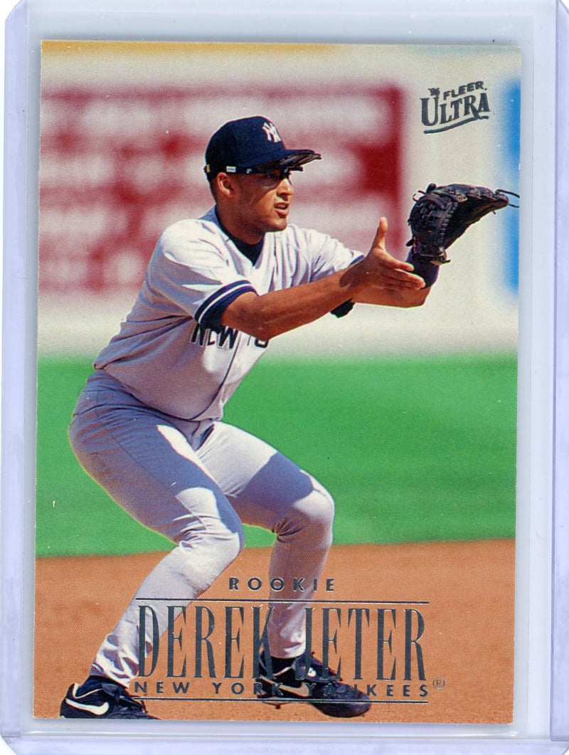 Derek Jeter 1996 Fleer Ultra rookie card