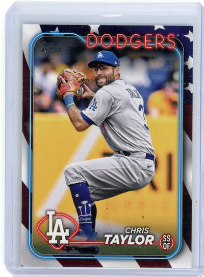 Chris Taylor 2024 Topps Independence Day #'d 35/76