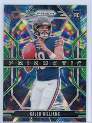 Caleb Williams 2024 Panina Prizmatic Green Wave Prizm RC