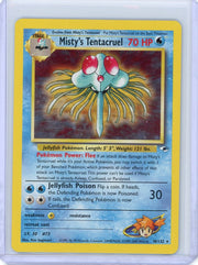 Misty's Tentacruel #10 Pokemon Gym Heroes Holo
