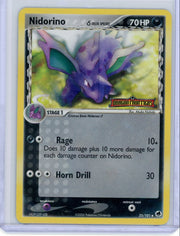 Nidorino Pokémon EX Dragon Frontiers Delta Species Reverse Holo #35/101
