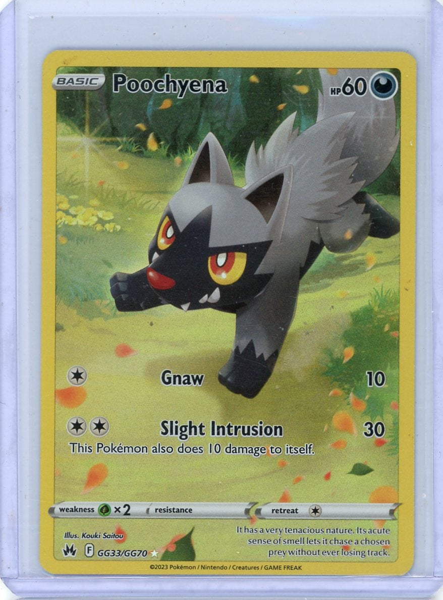 Poochyena Crown Zenith Galarian Gallery Ultra Rare GG33/GG70