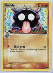 Shellder Pokémon EX Dragon Frontiers Delta Species Reverse Holo #63/101