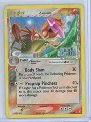 Kingler Pokémon EX Crystal Guardians Delta Species Reverse Holo #22/100