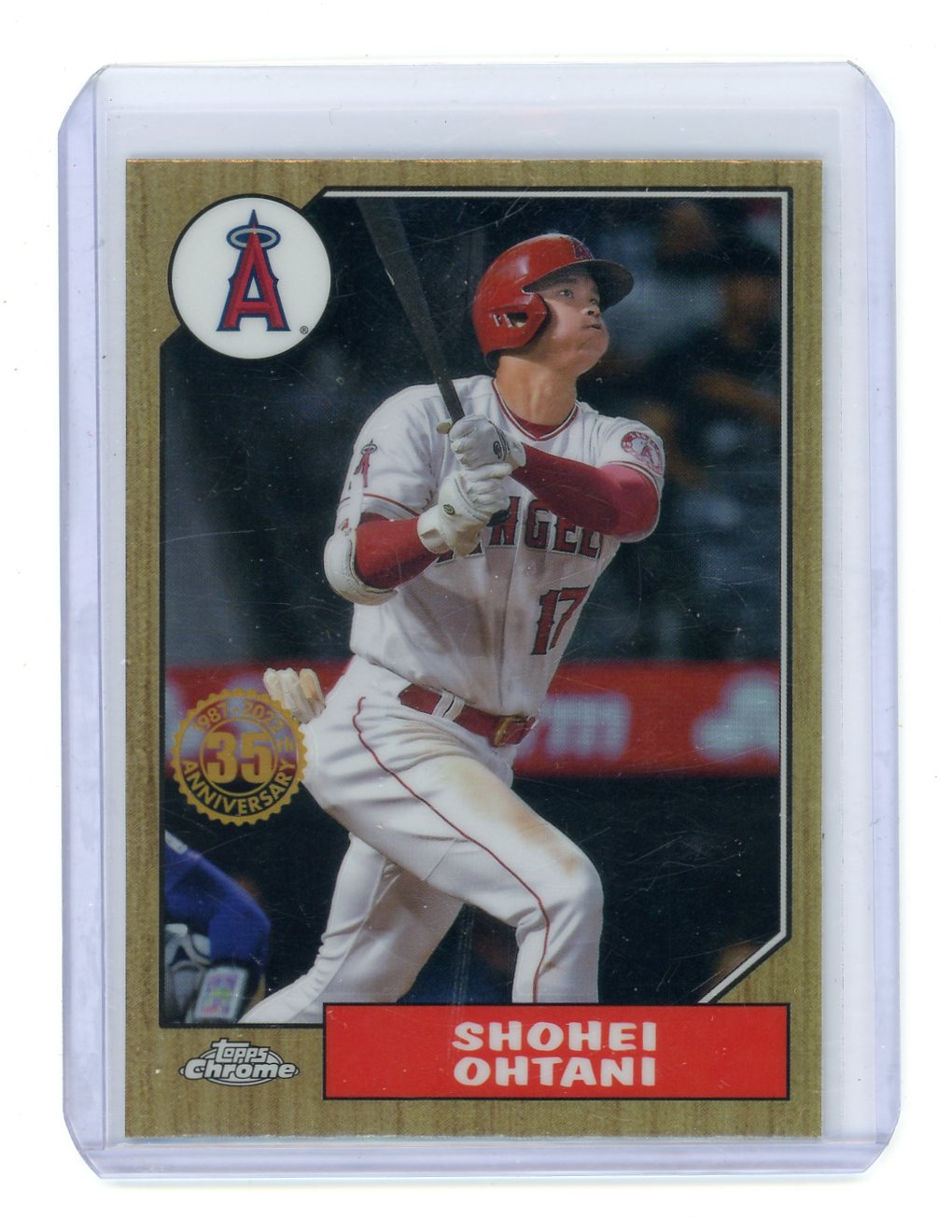 Shohei Ohtani 2022 Topps Chrome 1987 Topps Baseball