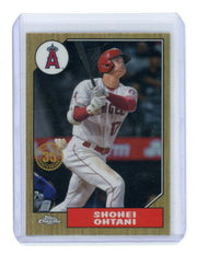 Shohei Ohtani 2022 Topps Chrome 1987 Topps Baseball