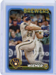 Joey Wiemer 2024 Topps Father's Day blue #'d 39/50