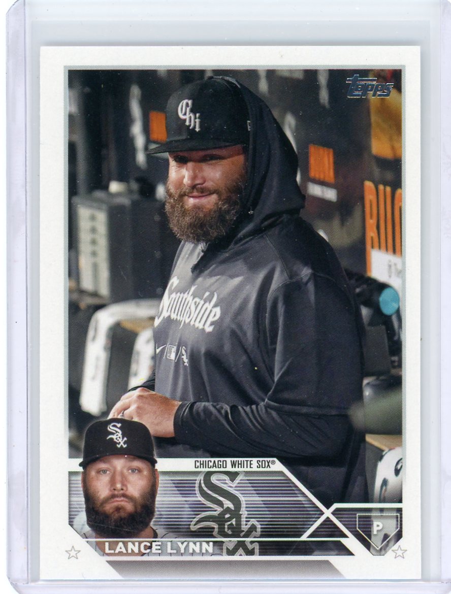 Lance Lynn 2023 Topps Gold Mirror SSP image variation