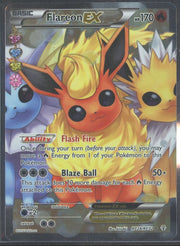 Flareon EX Pokémon Generations Radiant Collection Full-Art #RC28/RC32 LP/MP