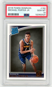 2018 Panini Donruss Michael Porter JR. PSA 10