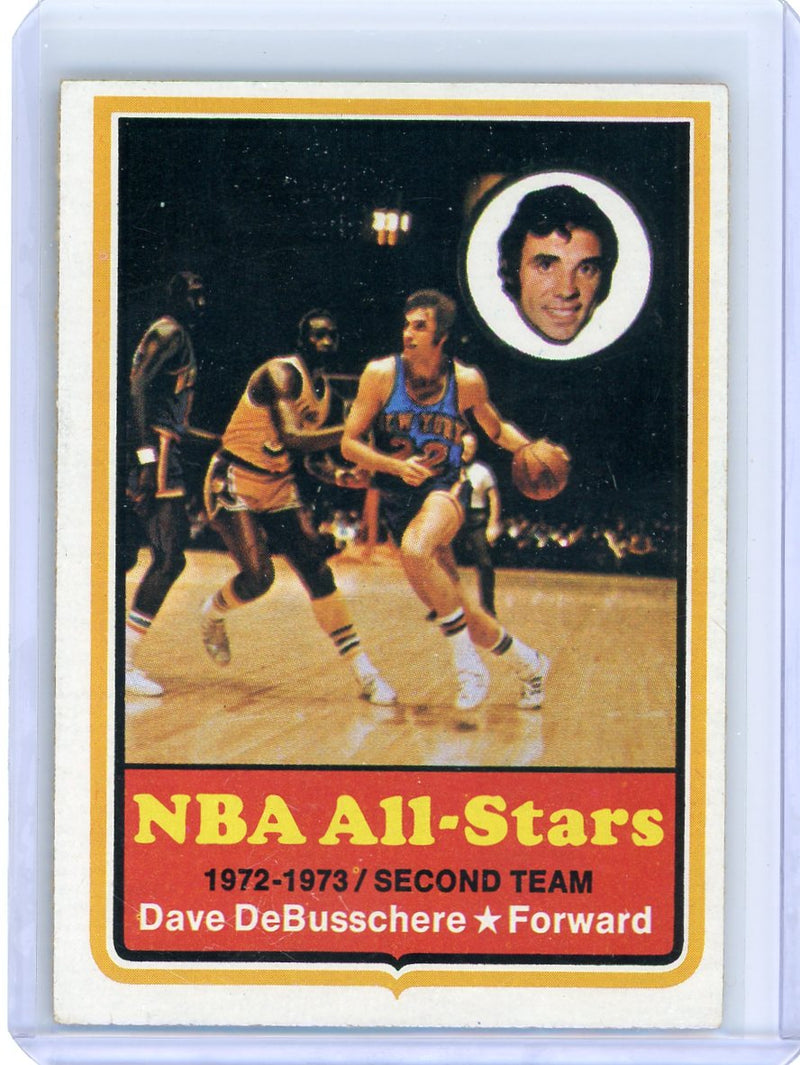 Dave DeBusschere 1973-74 Topps NBA All-Stars 