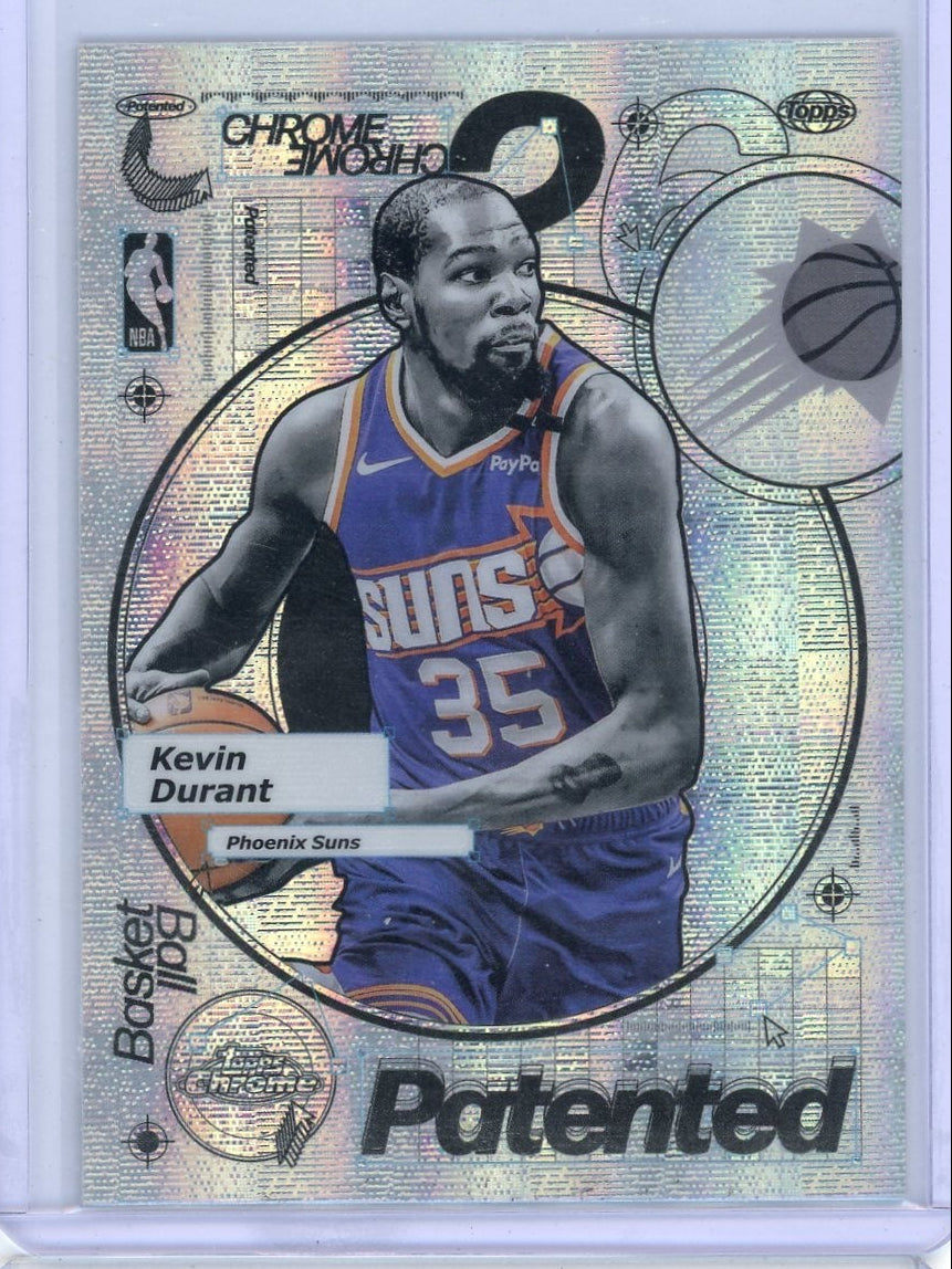 Kevin Durant 2025 Topps Chrome Basketball Patented SSP