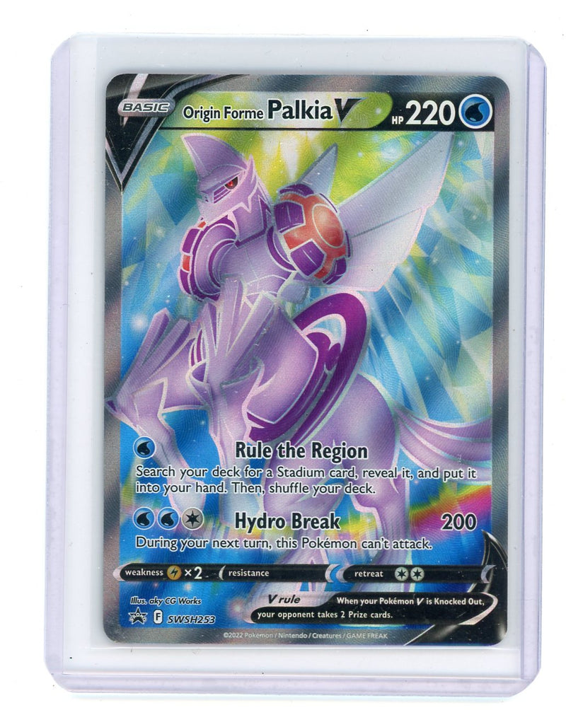 Palkia V 2022 Pokemon Black Star Promo holo SWSH253