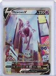 Mewtwo V Pokémon Go Alternate Full-Art #072/078