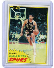 George Gervin 1981-82 Topps #37