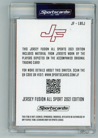 Bird / Magic 2021 Jersey Fusion game-used swatch promo #'d /100