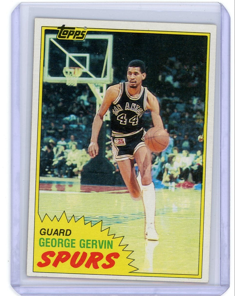 George Gervin 1981-82 Topps 