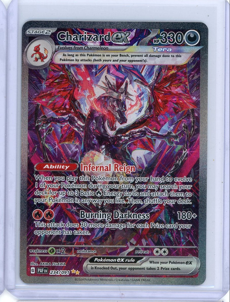 Charizard ex Pokémon Paldean Fates Special Illustration Rare 