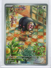 Lechonk Pokemon Obsidian Flames Illustration Rare 209/197