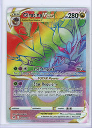 Giratina Vstar Pokémon Lost Origin Secret Rare #201/196