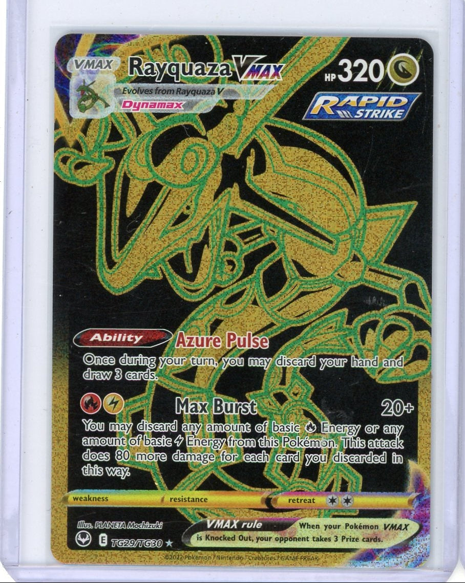 Rayquaza VMAX Pokémon Silver Tempest Trainer Gallery #TG29/TG30