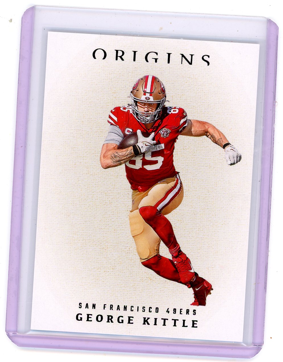 George Kittle 2022 Panini Origins Blank Slate