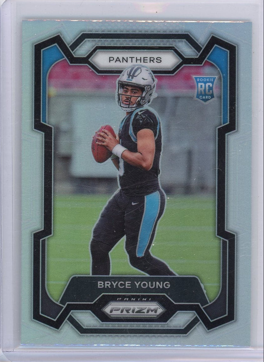 Bryce Young 2023 Panini Prizm Silver prizm rookie card