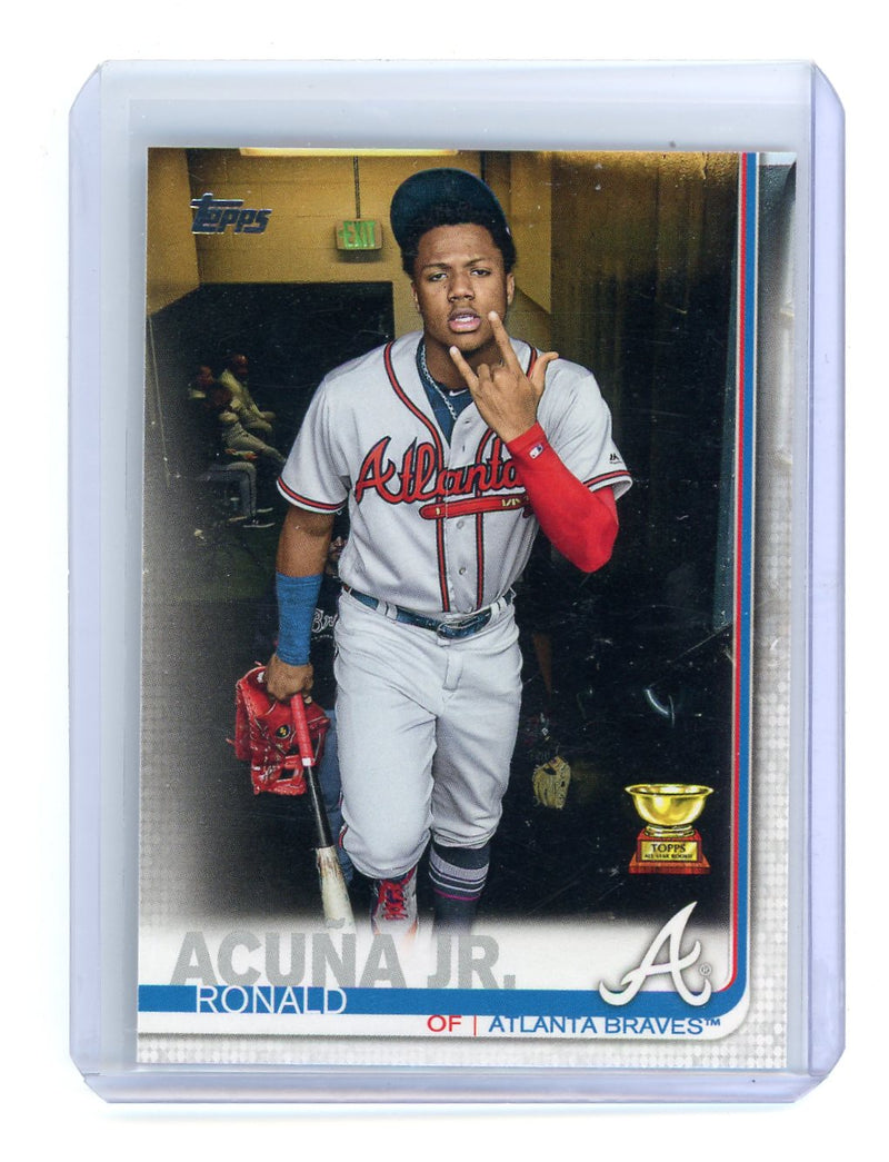 Ronald Acuna Jr. 2019 Topps Rookie Cup Variation 