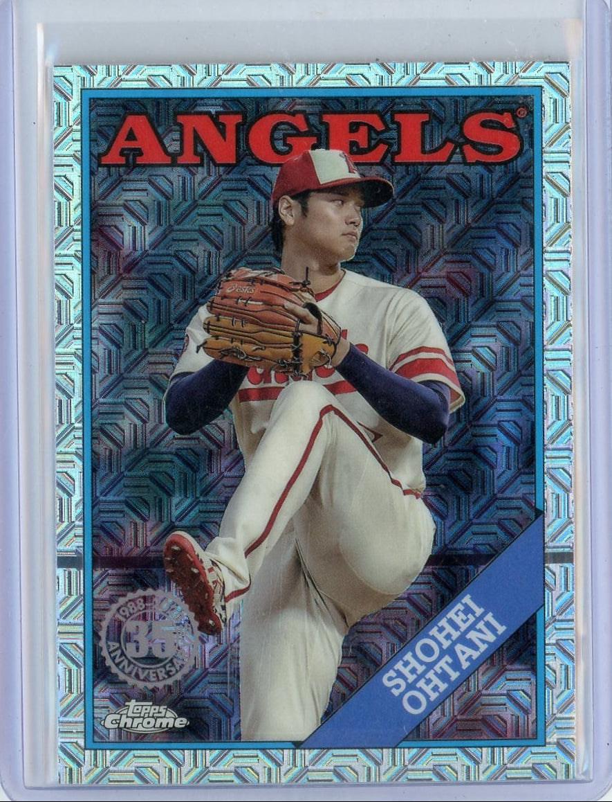 Shohei Ohtani 2023 Topps Update Silver Pack Mojo Refractor
