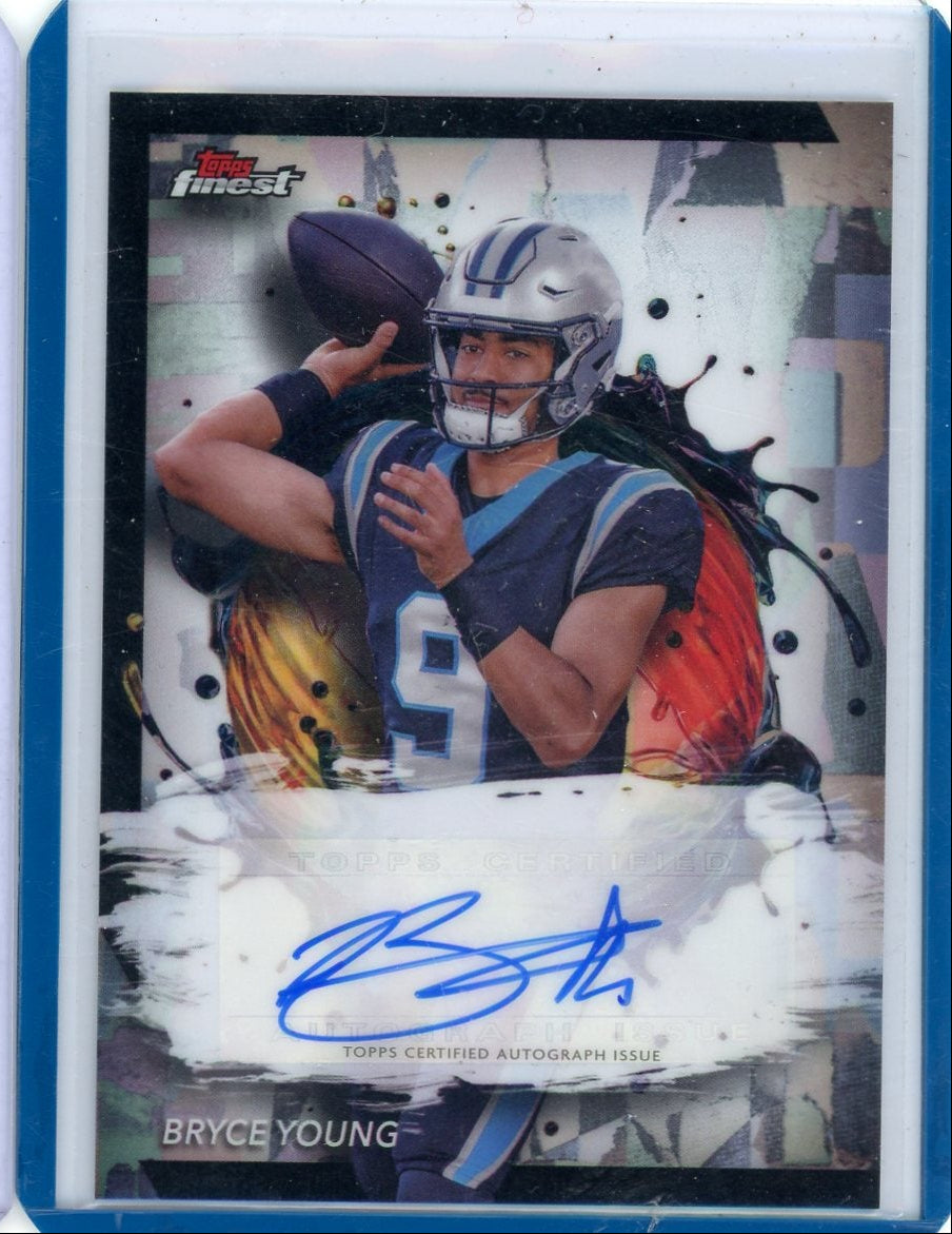 Bryce Young 2024 Finest Finest Autographs
