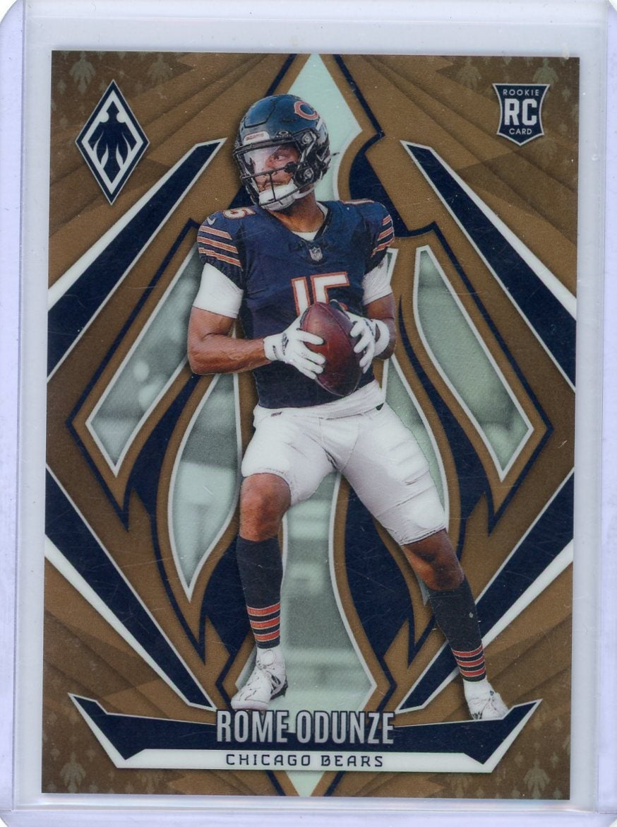Rome Odunze 2024 Panini Phoenix Bronze #'d 23/75 RC