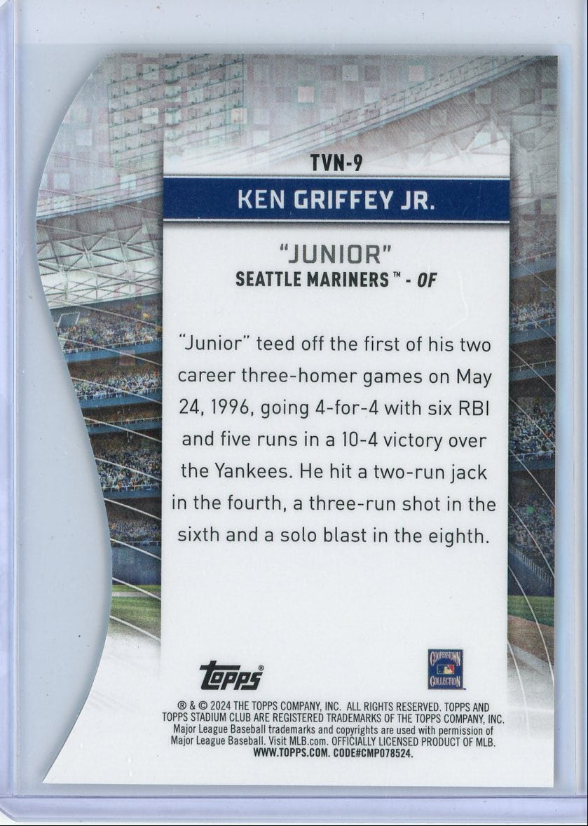 Ken Griffey Jr. 2024 Stadium Club Chrome Triumvirates