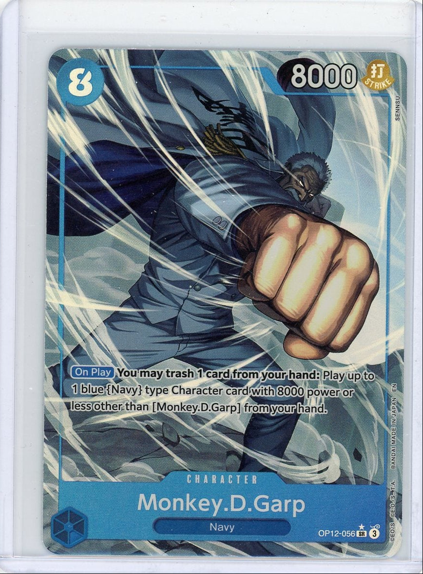 Monkey.D.Garp One-Piece OP-12-056 SR Alternate Art