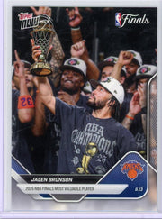 Jalen Brunson 2026 Topps Now Finals MVP #339