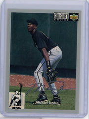Michael Jordan 1994-95 Collectors Choice #23 Silver Signature