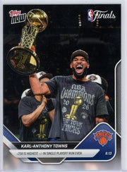Karl-Anthony Towns 2026 Topps Now Finals #342