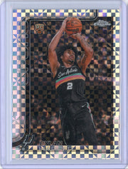 Dylan Harper 2025 Topps Chrome Update Basketball Rookie X-Fractor
