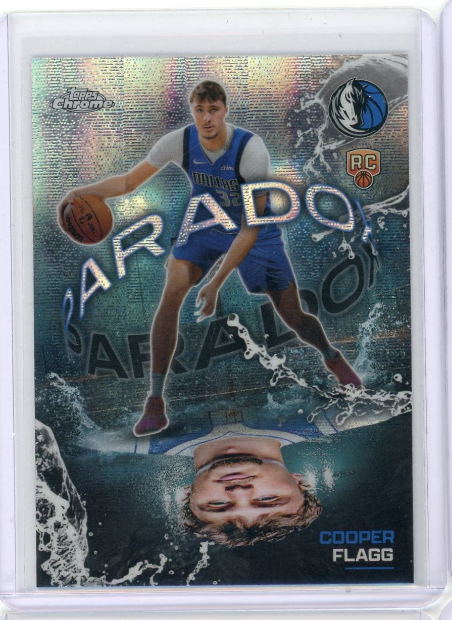 Cooper Flagg 2025 Topps Chrome Paradox