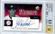 Jorge Posada 2004 SP Authentic Chirography Auto #'d 15/75 BGS 8.5 AUTO 10