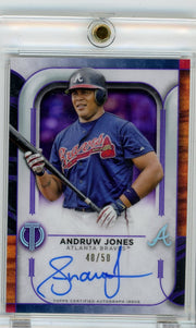 Andruw Jones 2022 Topps Tribute Autograph #'d 40/50