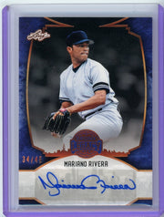 Mariano Rivera 2024 Leaf Bronx Legacy autograph #'d 34/45