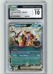 Farigiraf ex Pokémon Temporal Forces Holo 108/162 CGC 10