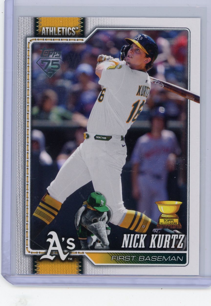 Nick Kurtz 2026 Topps Series 1 Hidden Mascot SP